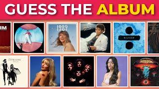 GUESS THE ALBUM BY THE COVER  | Music Quiz