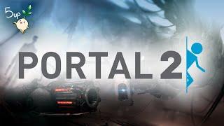 Using my 1000 IQ brain to get through all the portals! - 5up plays Portal 2