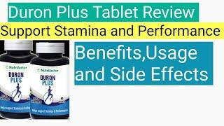 Duron Plus Tablet Review / Benefits ,usage and Side effects Of Duron Plus