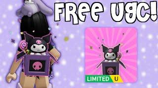 How to Get Kuromi's Box of Mischief Backpack Limited UGC! | Roblox My Hello Kitty Cafe | Riivv3r