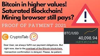 Earn FREE #Bitcoin daily! | Bitcoin mining browser Still pays in 2021?|CRYPTOTAB #Proof of payment