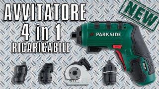 NUOVO Avvitatore Ricaricabile 4 in 1 PAS D5 PARKSIDE