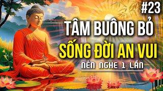 Tâm buông bỏ s.ống đời an vui, Tâm phiền não mệt mỏi vì suy nghĩ nhiều | Triết lý sống