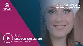 Dr. Julie Goldstein | Balak 5784