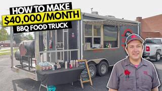 How to Start $40K/Month BBQ Food Truck Business