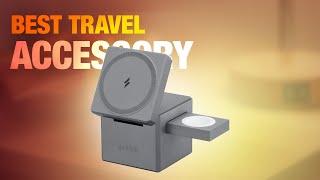 Best Apple 3-in-1 MagSafe Accessory For Travel (Anker 15W 3-in-1 Cube with MagSafe Charger)