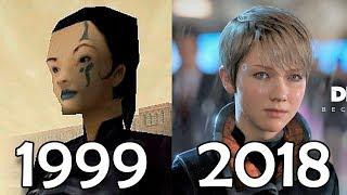  Evolution Of Quantic Dream Games 1999 - 2018