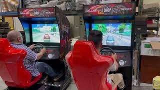 Sit-down Racing Arcade Machine by Creative Arcades