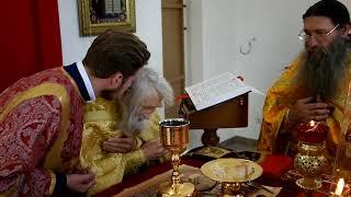 Схиархимандрит Илий совершил Богослужение храме в честь новомучеников и исповедников Церкви Русской