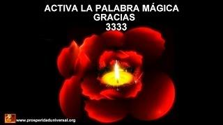 ACTIVE THE MAGICAL WORD - THANKS - GRATITUDE 3333- UNIVERSAL PROSPERITY