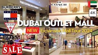 Dubai Outlet Mall! Exciting NEW Expansion Tour, Shopping in Dubai Deals 2024 | 4K Walking Tour 