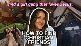 how to make Christian friends | tips for finding Godly friends as a *Christian girl* 