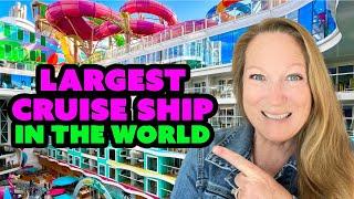 Royal Caribbean Icon of the Seas is the Largest Cruise Ship in the World + Day 1 on Ship