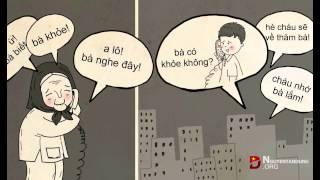 Clip Cảm động: Bà và cháu