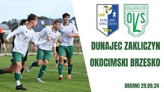 Dunajec Zakliczyn - Okocimski Brzesko 29.09.24 BRAMKI