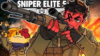 THIS GAME WILL BLOW YOUR MIND...LITERALLY! | Sniper Elite 5 Co-op