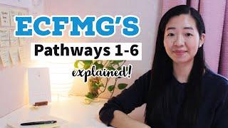 ECFMG's Pathway 1 to 6 Explained