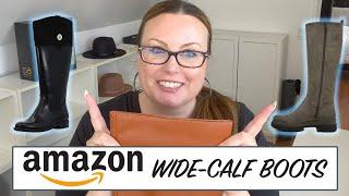 AMAZON Wide Calf Boots | Over the Knee Boots too! | Curvy Fashion | Winter Boots