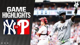 Yankees vs. Phillies Game Highlights (7/29/24) | MLB Highlights