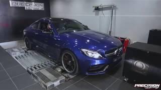 EURO with BIG Gains! - Mercedes Benz C63s Upgrades - Precision Racing Dyno Tuning