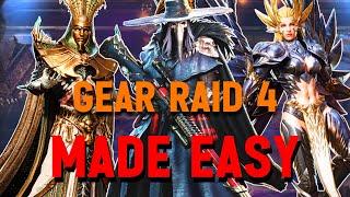 How To Beat Stage 6 of the NEW Gear Dungeon/Gear raid 4; The Intended Way | Watcher of Realms
