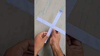 how to make paper boomerang 🪃| Easy Paper flying toy#shorts