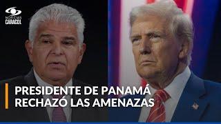 Donald Trump amenaza con retomar el control del Canal de Panamá