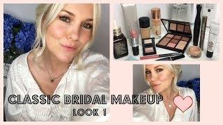 CLASSIC BRIDAL WEDDING MAKEUP TUTORIAL | CHER WEBB | LOOK 1 •