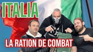 Test de la ration de combat Italienne