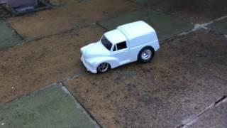 1/12 rc Morris minor drag car