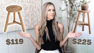 HIGH-END DUPES // FURNITURE & HOME DECOR LOOKS FOR LESS // DECORATING ON A BUDGET