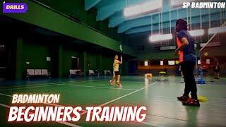 Badminton Beginners Training | Forehand Lift Drills | SP Badminton