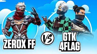 Zerox FF Vs ​⁠4FLAG Gamer & GTK Gaming️| The Final Fight