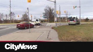 1 dead, 5 injured after 'violent' two-car collision in Brampton