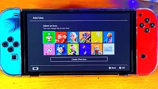 How To add new user to Nintendo Switch OLED | Full Tutorial