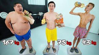 WHO CAN GAIN THE MOST WEIGHT - FAT, SKINNY, AVERAGE