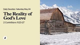 The Reality of God’s Love – Daily Devotional