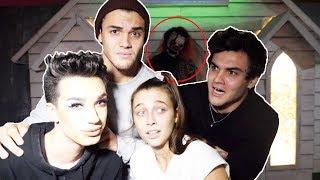 HAUNTED HOUSE ft. James Charles & Emma Chamberlain