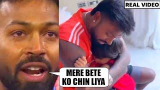 Watch : Hardik Pandya Started Crying after His Divorce with Natasha