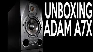 Unboxing ADAM A7X Studio Monitors | SpectreSoundStudios