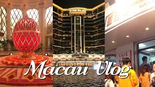 Macau Vlog • Eat, drink, and enjoy • Weekend trip • Win Palace • Michelin1star • five-star hotel