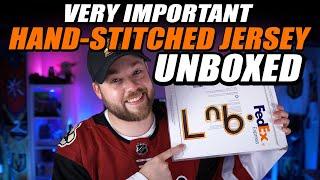 Unboxing a Very Important Hand-Stitched Jersey!