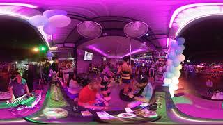 Party in Pattaya, Thailand 2019 in 360 VR 5.7K