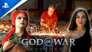 God of War Ragnarok - UNA FORJA REAL con @HuronaRoleraOficial y Albi HM | PlayStation España