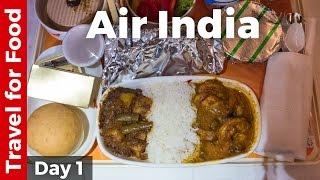 Bangkok to Mumbai on Air India (Food Review)