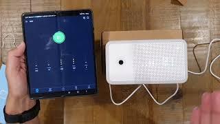 Awair Element Indoor Air Quality Monitor unboxing and setup