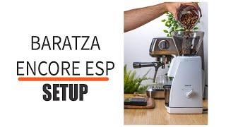 How to Set Up and Use Baratza Encore ESP Coffee Grinder, Instructions