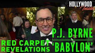 Red Carpet Revelations with P.J. Byrne on His New Film 'Babylon'