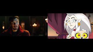 Doctor Strange in the Multiverse of Madness Teaser (The Owl House parody) Side-By-Side Comparison