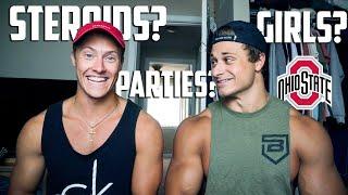 PARTIES, GIRLS, STEROIDS?? OHIO STATE COLLEGE Q&A W/ KYLE